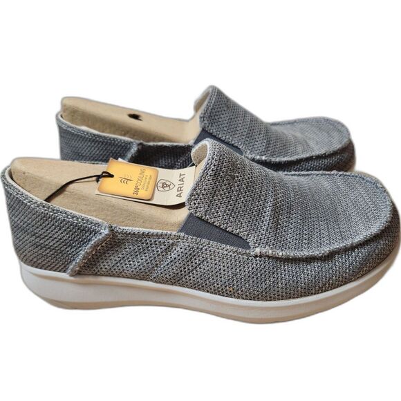 Ariat Hilo 360 Sneaker Men's size 10 Wide light heather gray - Picture 1 of 8